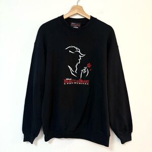 Disney’s Beauty and The Beast: A New Musical Embroidered Crewneck Sweatshirt